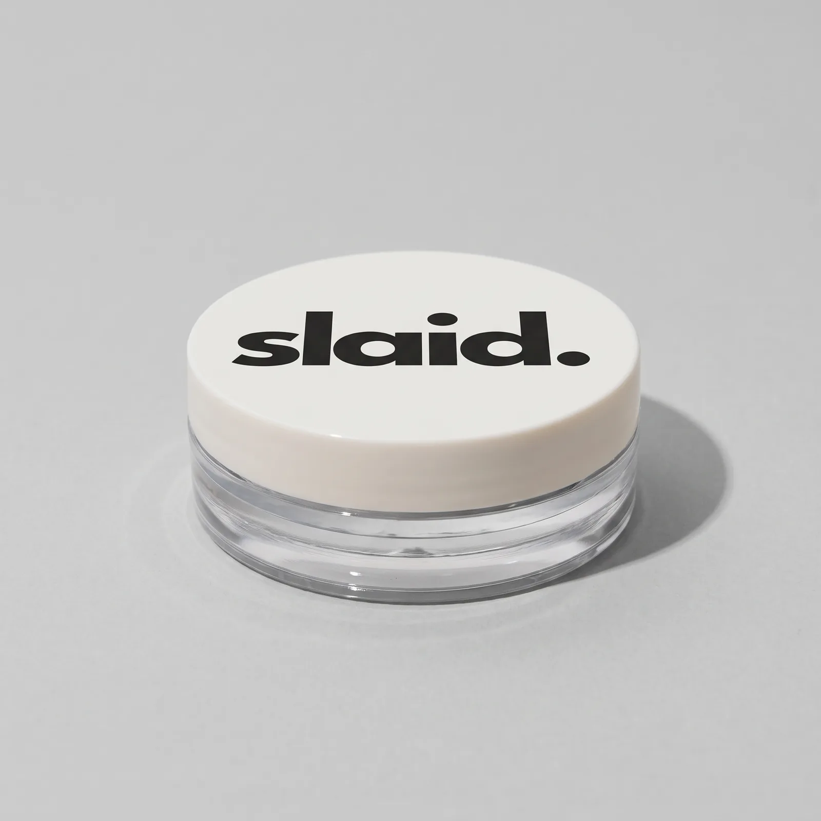 Packshot of the closed slaid. jar